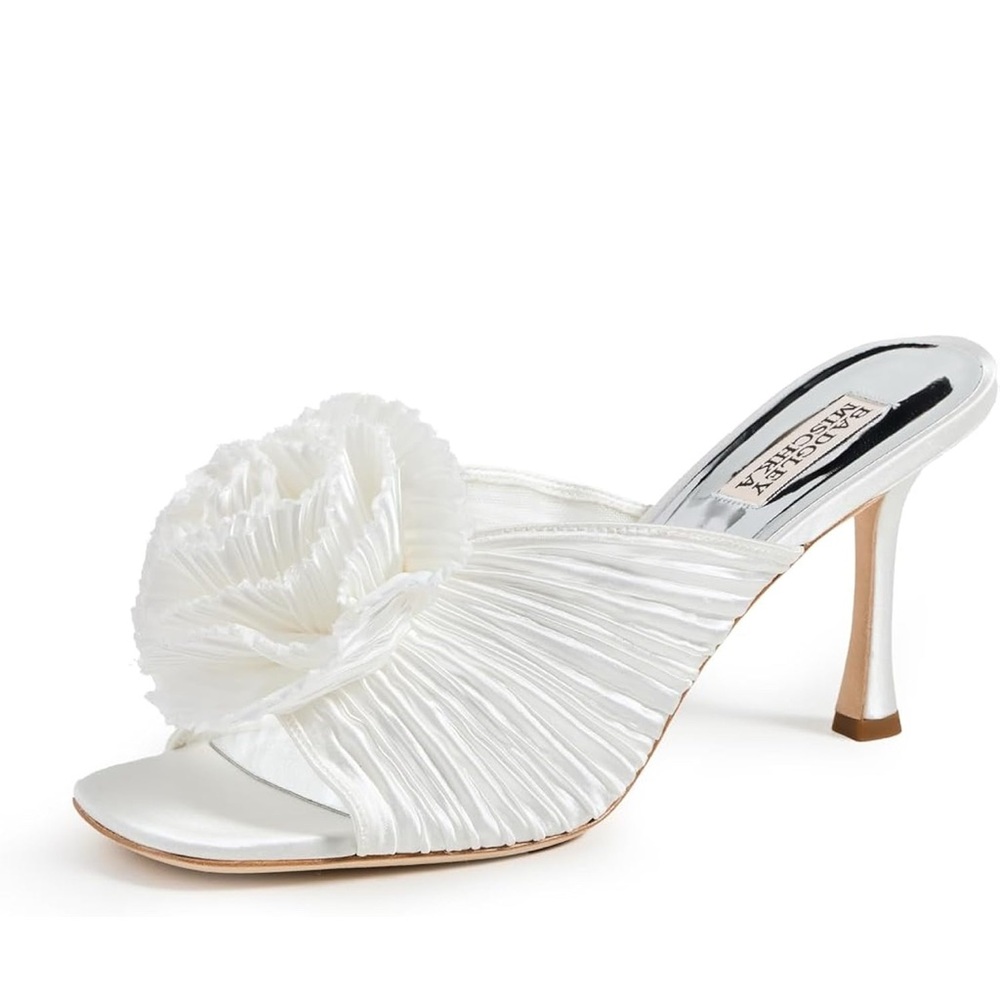Blythe Slide with Floral Detail sz 7
